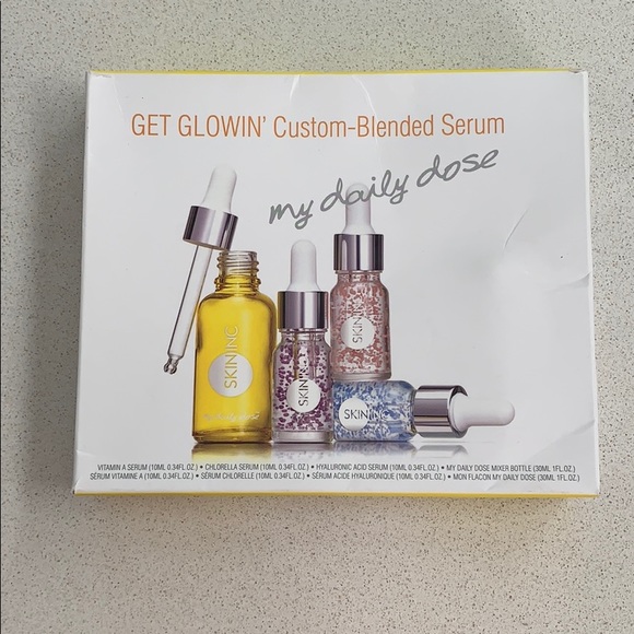 Skin Inc My Daily Dose Serum Get Glowin Set NIB